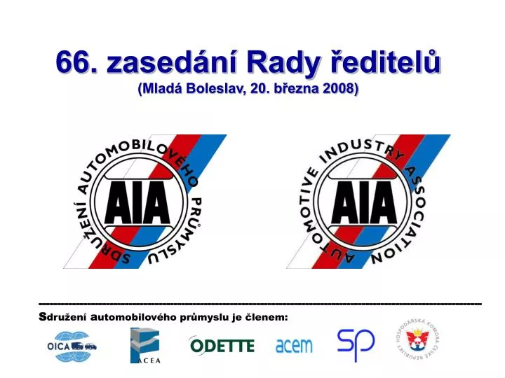 66 zased n rady editel mlad boleslav 20 b ezna 2008