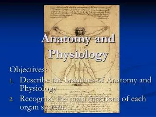 anatomy and physiology