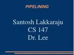 PIPELINING - slide 1