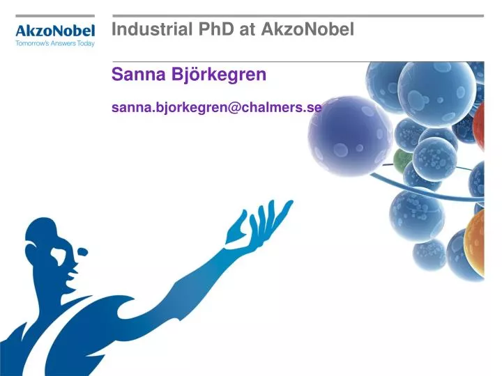 industrial phd at akzonobel