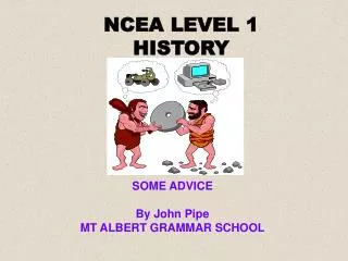 NCEA LEVEL 1 HISTORY