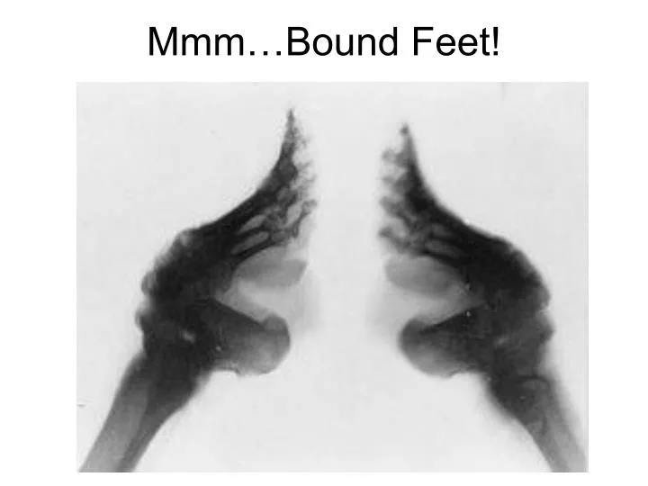mmm bound feet