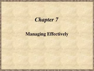 Chapter 7