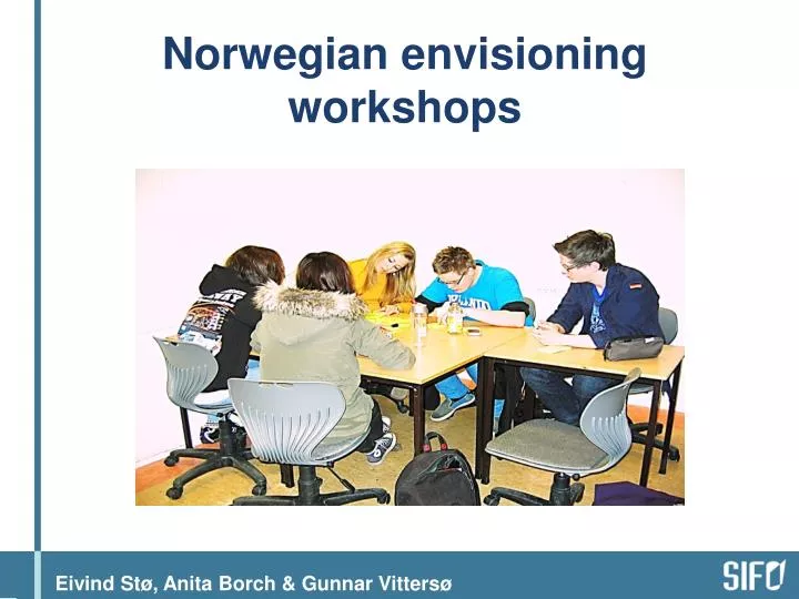 norwegian envisioning workshops