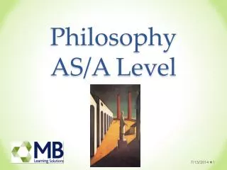 Philosophy AS/A Level