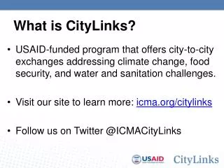 What is CityLinks?