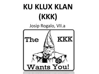 ku klux klan kkk