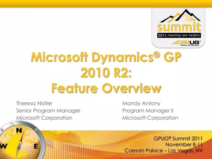 microsoft dynamics gp 2010 r2 feature overview