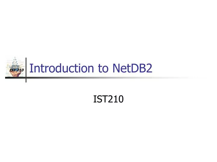 introduction to netdb2