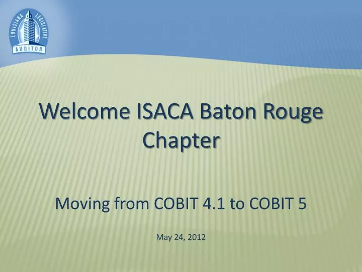 welcome isaca baton rouge chapter