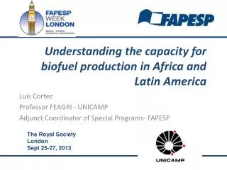 Understanding the capacity for biofuel production in Africa and Latin America