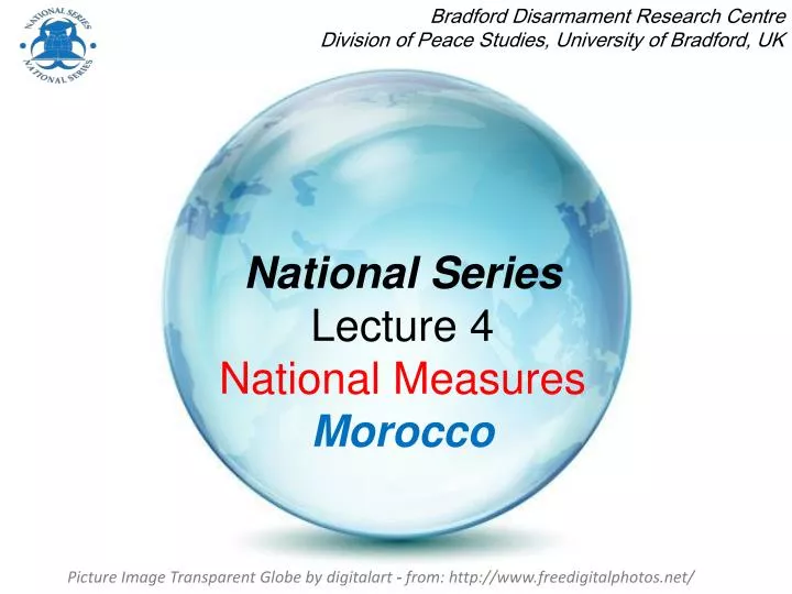 national series lecture 4 national measures morocco