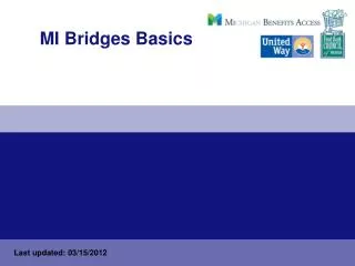 MI Bridges Basics