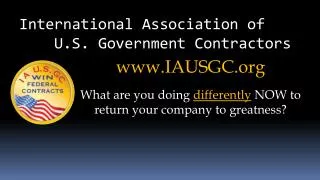 International Association of U.S. Government Contractors