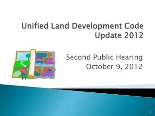 Unified Land Development Code Update 2012