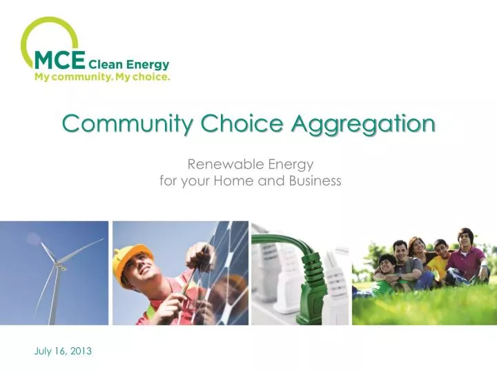 community choice aggregation