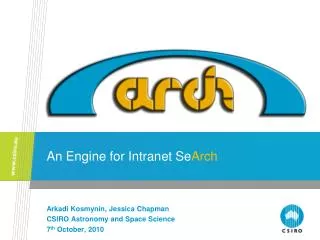 An Engine for Intranet S e Arch