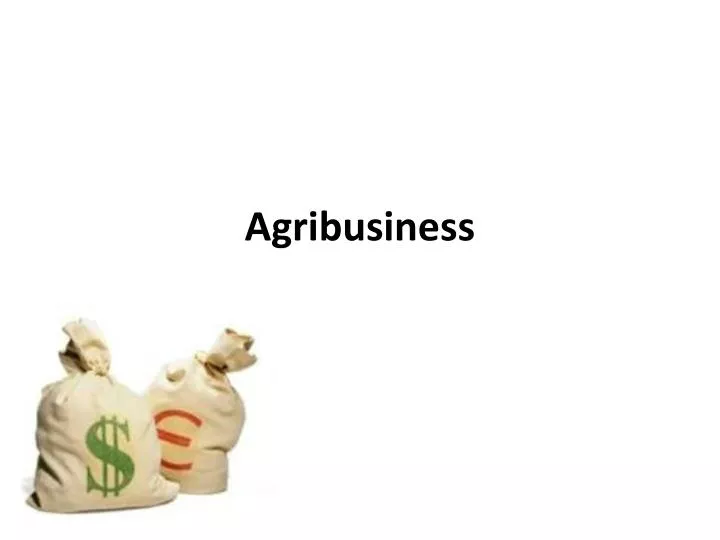 agribusiness