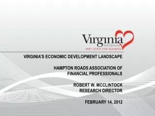 Virginia Unemployment