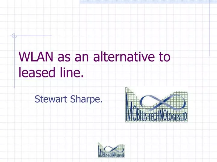 wlan as an alternative to leased line