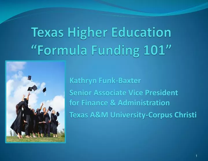 texas higher education formula funding 101