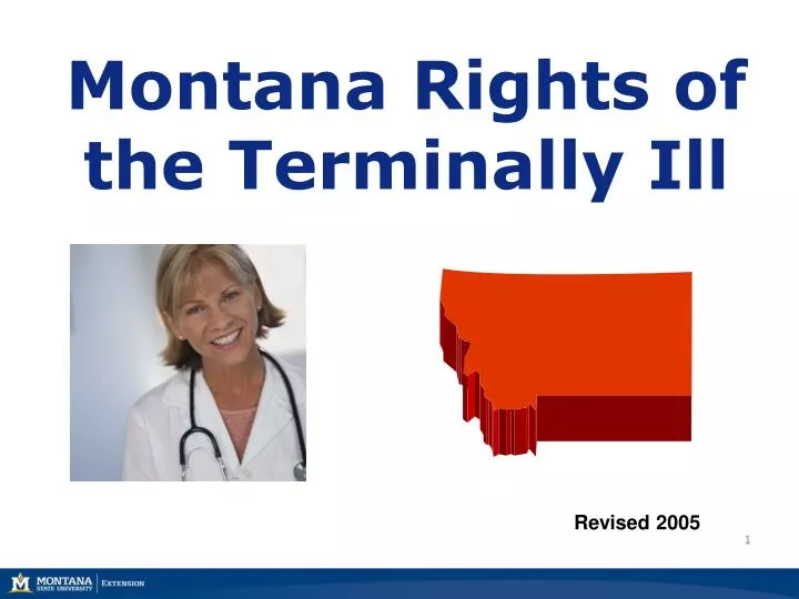 montana rights of the terminally ill