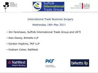 International Trade Business Surgery