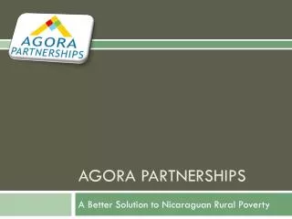Agora partnerships