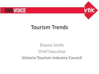 Tourism Trends