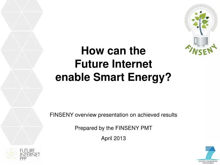 how can the future internet enable smart energy