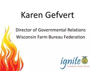 Karen Gefvert