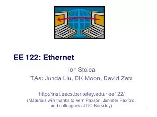 EE 122: Ethernet