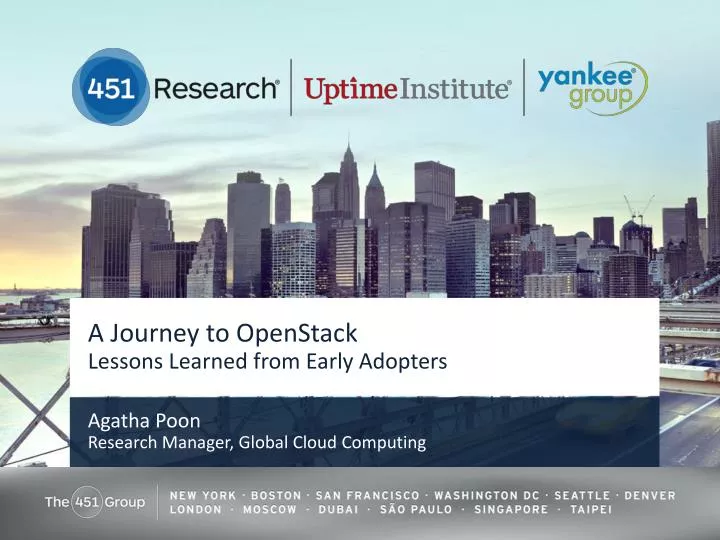 a journey to openstack lessons learned from early adopters