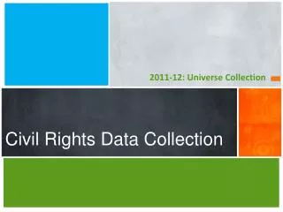 Civil Rights Data Collection