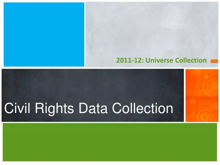 civil rights data collection