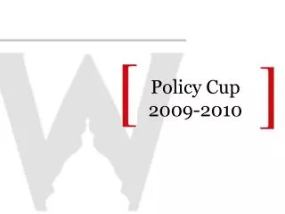 Policy Cup 2009-2010
