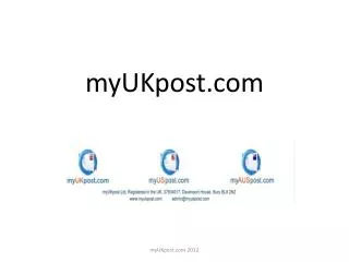 myUKpost.com