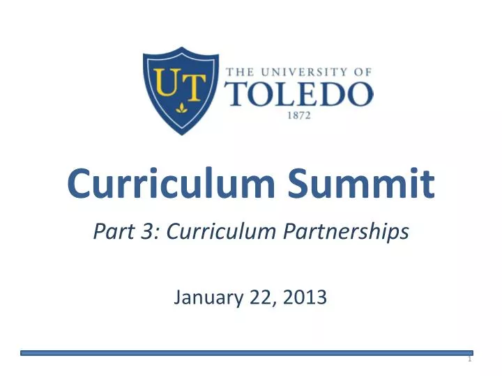 curriculum summit