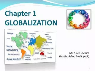 Chapter 1 GLOBALIZATION