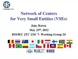Network of Centers for Very Small Entities (VSEs)