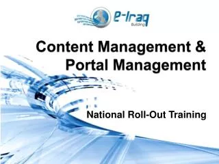 Content Management &amp; Portal Management