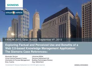 Exploring Factual and Perceived Use and Benefits of a Web 2.0-based Knowledge Management Application: The Siemens Ca