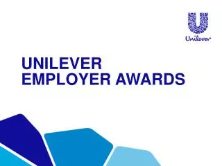 Unilever employer awards