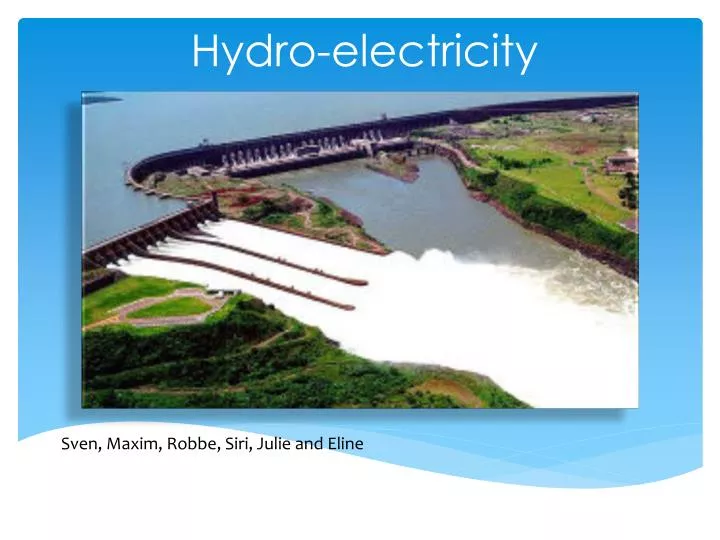 hydro electricity