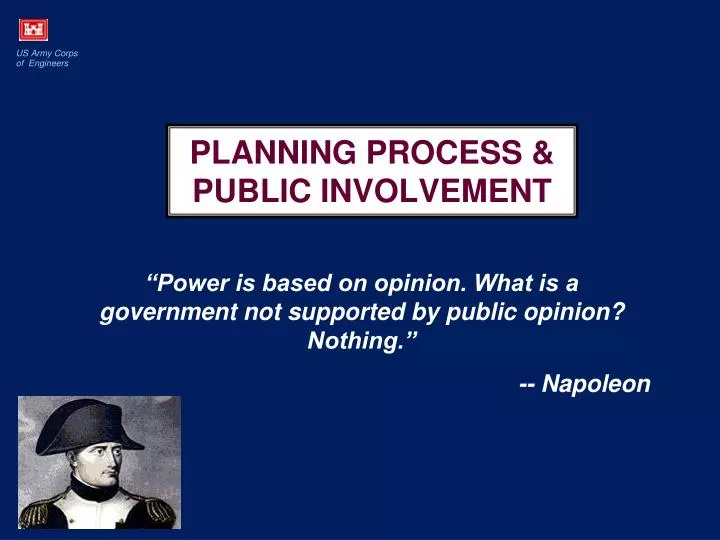 planning process public involvement
