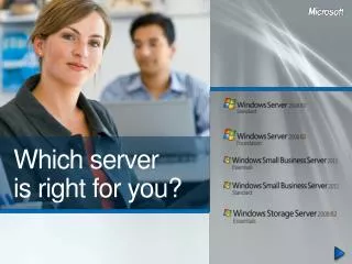 Which server is right for you?