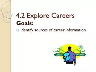 4.2 Explore Careers