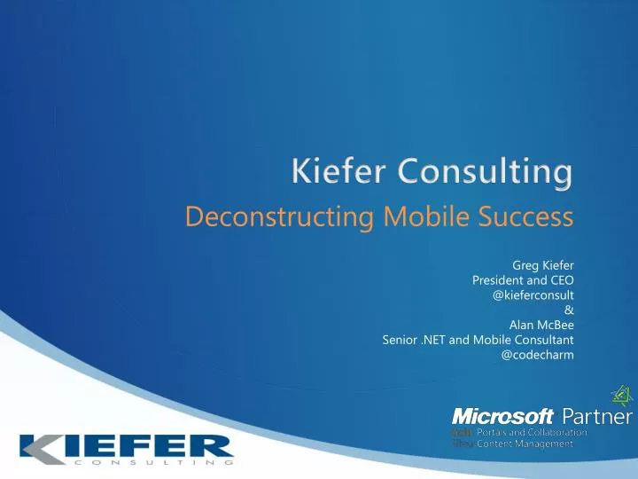 kiefer consulting