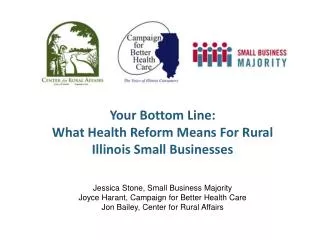 Your Bottom Line: What Health Reform Means For Rural Illinois Small Businesses