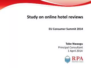 EU Consumer Summit 2014